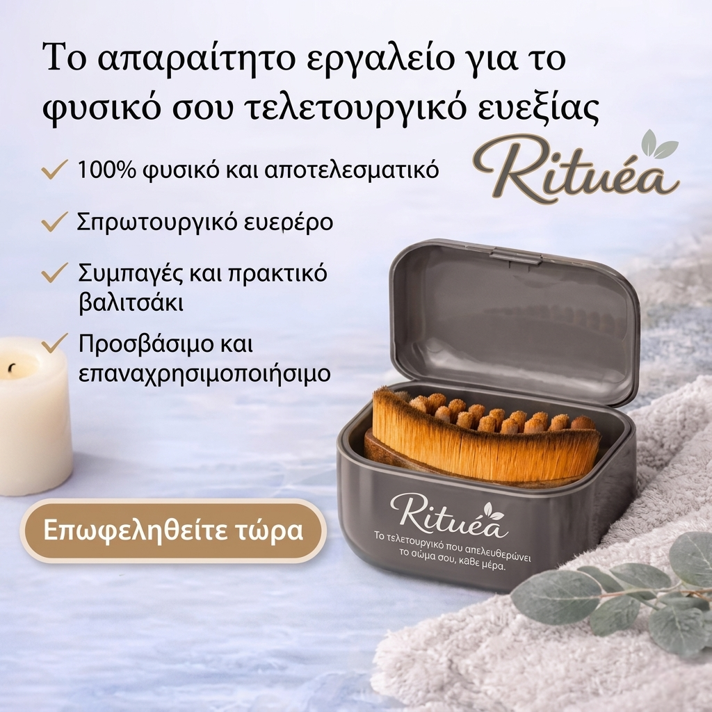Rituéa I Βούρτσα λεμφικού μασάζ